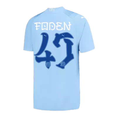 FODEN #47 Manchester City Jersey 2023/24 Home - ijersey