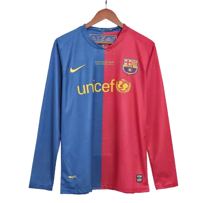 Barcelona Jersey 2008/09 Home Retro - Long Sleeve - ijersey