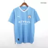 J.ALVAREZ #19 Manchester City Jersey 2023/24 Home - ijersey