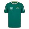 Fernando Alonso #14 Aston Martin Aramco F1 T-Shirt - ijersey