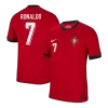 RONALDO #7 Portugal Jersey EURO Authentic Home - ijersey