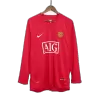 SCHOLES #18 Manchester United Jersey 2007/08 Home Retro - Long Sleeve - ijersey