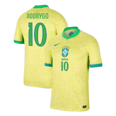 RODRYGO #10 Brazil Jersey Copa America Home - ijersey