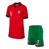 Youth RONALDO #7 Portugal Jersey Kit EURO Home - ijersey