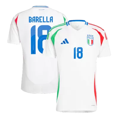BARELLA #18 Italy Jersey EURO Away - ijersey