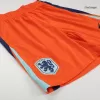 Netherlands Soccer Shorts Home - ijersey