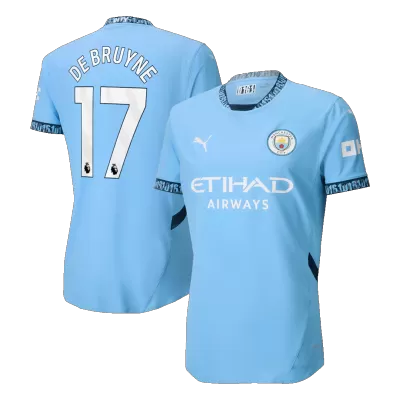 DE BRUYNE #17 Manchester City Jersey Player Version Home - ijersey