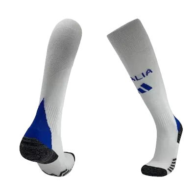 Italy Soccer Socks Away - Youth - ijersey