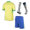 Brazil Jersey Whole Kit Copa America Home - ijersey