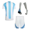 Argentina Jersey Whole Kit Home - ijersey