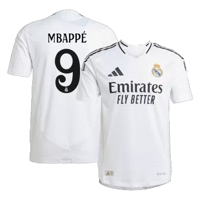 MBAPPÉ #9 Real Madrid Jersey Player Version Home - ijersey