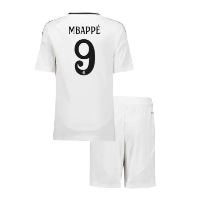 Youth MBAPPÉ #9 Real Madrid Jersey Kit Home - ijersey