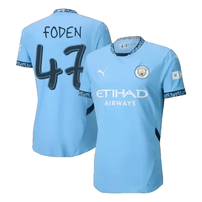 FODEN #47 Manchester City Jersey Player Version Home - UCL - ijersey