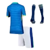 Youth Brazil Jersey Whole Kit Copa America Away - ijersey