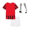 Youth AC Milan Jersey Whole Kit Home - ijersey