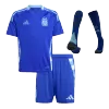 Youth Argentina Jersey Whole Kit Copa America Away - ijersey