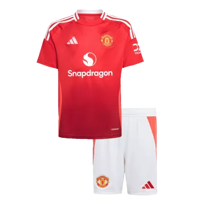 Youth Manchester United Jersey Kit Home - ijersey
