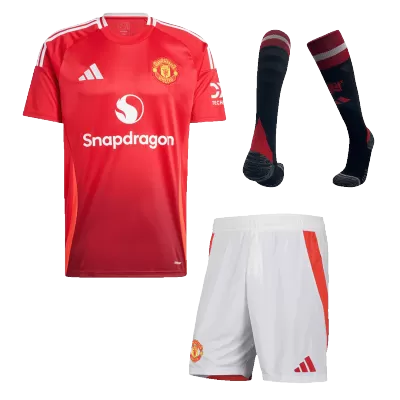 Manchester United Jersey Whole Kit Home - ijersey