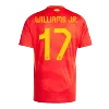 WILLIAMS JR. #17 Spain Jersey EURO Home - ijersey
