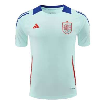 Spain Training Jersey EURO Pre-Match Blue - ijersey