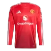 Manchester United Home Jersey - Long Sleeve - ijersey