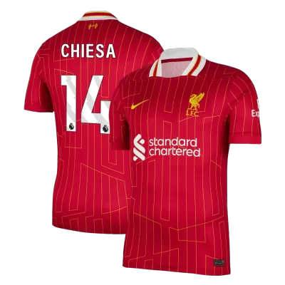 CHIESA #14 Liverpool Jersey Home - ijersey