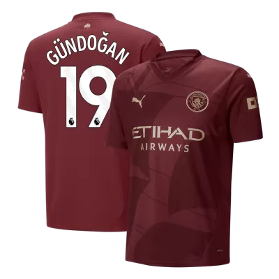 GÜNDOĞAN #19 Manchester City Jersey Third Away - ijersey