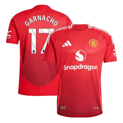 GARNACHO #17 Manchester United Jersey Player Version Home - ijersey