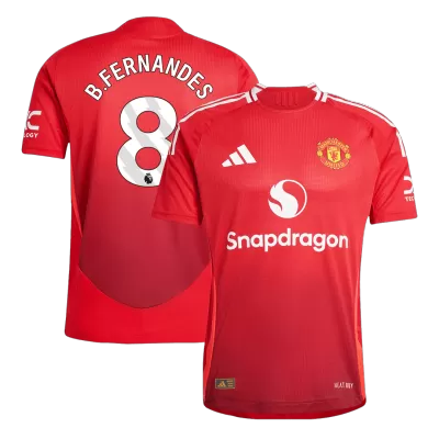 B.FERNANDES #8 Manchester United Jersey Player Version Home - ijersey