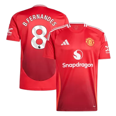 B.FERNANDES #8 Manchester United Jersey Home - ijersey