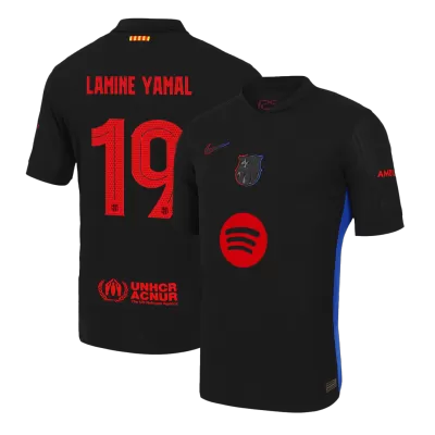 LAMINE YAMAL #19 Barcelona Jersey Player Version Away - ijersey