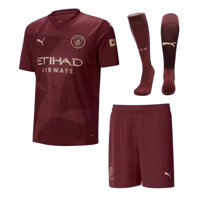 Manchester City Jersey Whole Kit Third - ijersey