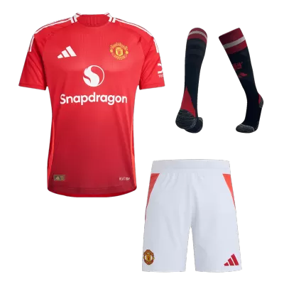 Manchester United Jersey Whole Kit Player Version Home - ijersey