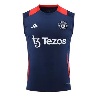 Manchester United Sleeveless Top - Navy - ijersey