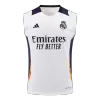 Real Madrid Sleeveless Top - White - ijersey