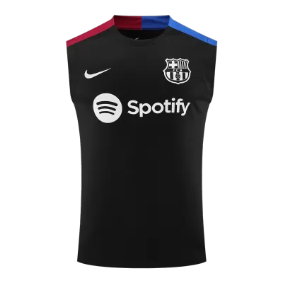 Barcelona Sleeveless Top - Black - ijersey