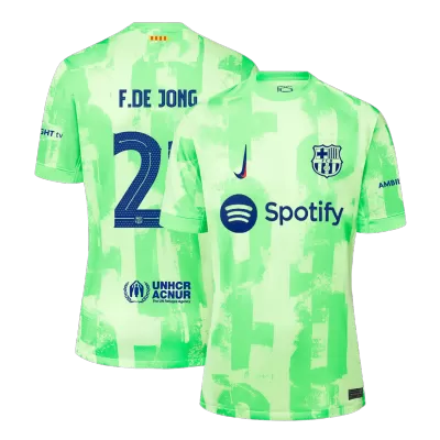 F.DE JONG #21 Barcelona Jersey Third Away - UCL - ijersey