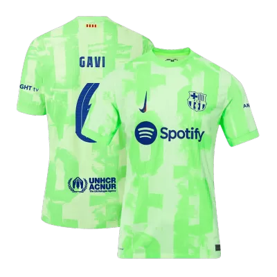 GAVI #6 Barcelona Jersey Player Version Third - UCL - ijersey