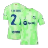 F.DE JONG #21 Barcelona Jersey Player Version Third - UCL - ijersey
