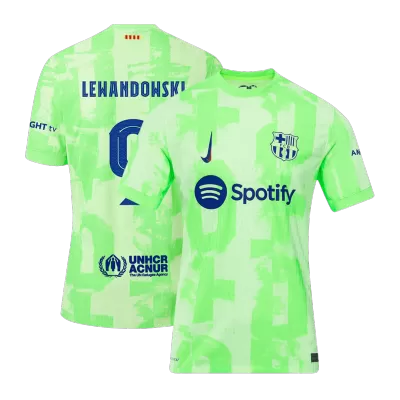 LEWANDOWSKI #9 Barcelona Jersey Player Version Third - UCL - ijersey