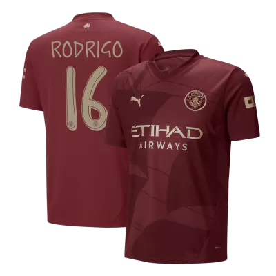 RODRIGO #16 Manchester City Jersey Third Away - UCL - ijersey