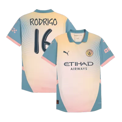RODRIGO #16 Manchester City Jersey Player Version Fourth Away - ijersey