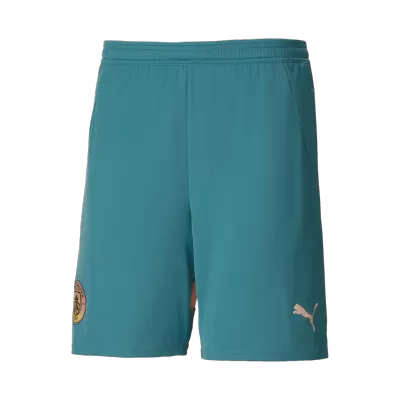 Manchester City Soccer Shorts Fourth Away - ijersey