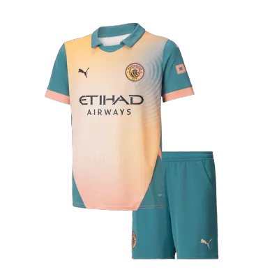 Youth Manchester City Jersey Kit Fourth Away - ijersey