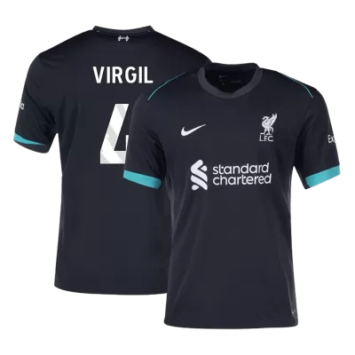 VIRGIL #4 Liverpool Jersey Away - ijersey