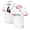 VIRGIL #4 Liverpool Jersey Player Version Third - ijersey