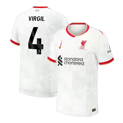VIRGIL #4 Liverpool Jersey Player Version Third - ijersey