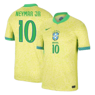 NEYMAR JR #10 Brazil Jersey Home - ijersey