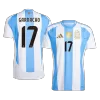 GARNACHO #17 Argentina Jersey Home - ijersey