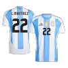 L.MARTÍNEZ #22 Argentina Jersey Home - ijersey